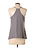 Banana Republic 100% Polyester Gray Sleeveless Blouse Size XS - photo 2