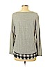 Drew Gray Long Sleeve Top Size M - photo 2
