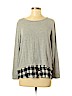 Drew Gray Long Sleeve Top Size M - photo 1