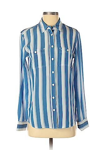 Equipment Long Sleeve Button-Down Shirt (view 1)