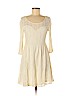 Free People Ivory Casual Dress Size M - photo 1