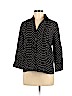 Kim Rogers 100% Linen Black Blazer Size M (petite) - photo 1