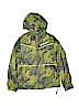 FLOW SOCIETY 100% Polyester Green Windbreaker Size M (youth) - photo 1