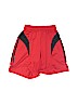 Adidas 100% Polyester Stripes Red Athletic Shorts Size S (kids) - photo 1