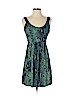 Diane von Furstenberg 100% Silk Green Casual Dress Size 4 - photo 1