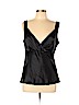 Classiques Entier Black Sleeveless Silk Top Size L - photo 1