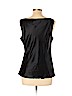 Classiques Entier Black Sleeveless Silk Top Size L - photo 2