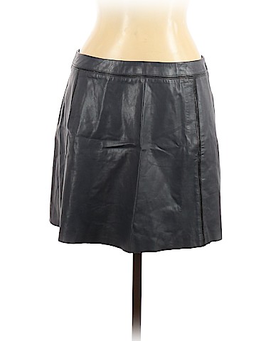 Vince. Leather Skirt (view 1)