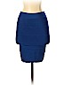 Bebe 100% Polyester Blue Casual Skirt Size S (petite) - photo 1