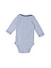 Carter's 100% Cotton Blue Long Sleeve Onesie 0-3 MO / 3 MO - photo 2