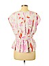 Postmark from Anthropologie Pink Short Sleeve Top Size M - photo 2