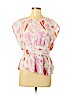 Postmark from Anthropologie Pink Short Sleeve Top Size M - photo 1