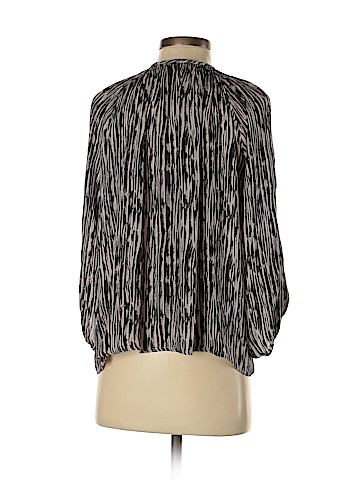 Tucker 3/4 Sleeve Silk Top (view 2)