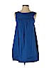 Theory 100% Cotton Blue Casual Dress Size 0 - photo 1