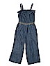 Cat & Jack 100% Cotton Solid Blue Romper Size S (youth) - photo 1