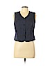 Danny & Nicole Blue Tuxedo Vest Size 6 (petite) - photo 1