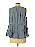 Ann Taylor LOFT Blue Sleeveless Blouse Size L (petite) - photo 2