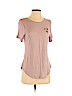 Old Navy 100% Rayon Pink Short Sleeve T-Shirt Size S (petite) - photo 1
