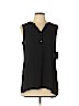 Iz Byer 100% Polyester Black Sleeveless Blouse Size L - photo 1