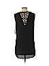 Iz Byer 100% Polyester Black Sleeveless Blouse Size L - photo 2