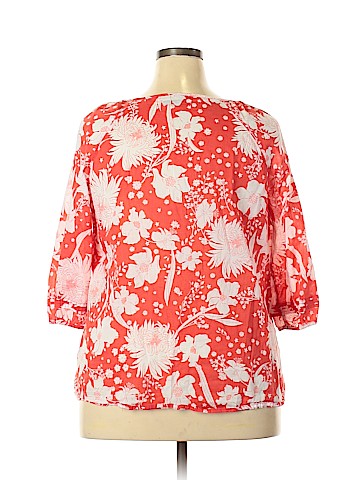 Old Navy 3/4 Sleeve Button-Down Shirt (view 2)