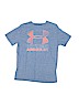 Heat Gear by Under Armour Graphic Blue Active T-Shirt Size L (youth) - photo 1