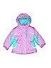 Healthtex 100% Polyester Color Block Purple Coat 12-18 MO / 18 MO - photo 1