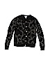 Cat & Jack Stars Black Cardigan Size 10 - 12 - photo 1