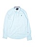Nautica Blue Long Sleeve Button-Down Shirt Size 14 - 16 - photo 1