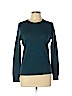 Lord & Taylor 100% Merino Wool Teal Wool Pullover Sweater Size L (petite) - photo 1