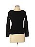 Talbots 100% Merino Wool Black Wool Pullover Sweater Size L (petite) - photo 1
