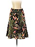 Ostwald Helgason 100% Silk Green Silk Skirt Size 4 - photo 1