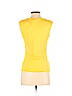 Alfani Yellow Sleeveless Silk Top Size S (petite) - photo 2