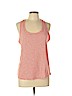 Trina Turk 100% Cotton Orange Tank Top Size L - photo 1