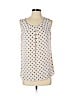Ann Taylor LOFT Outlet 100% Polyester Pink Sleeveless Blouse Size S - photo 1