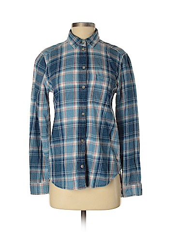 American Eagle Outfitters Long Sleeve Button-Down Shirt (view 1)