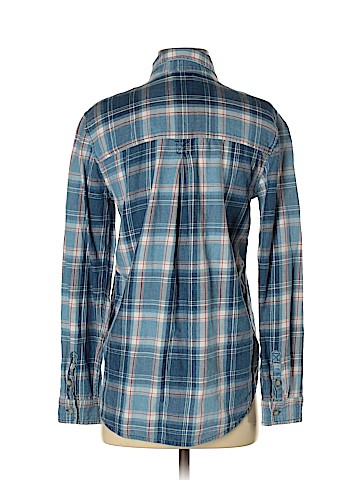 American Eagle Outfitters Long Sleeve Button-Down Shirt (view 2)