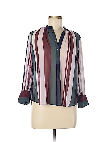 Ann Taylor Long Sleeve Button-Down Shirt (view 1)