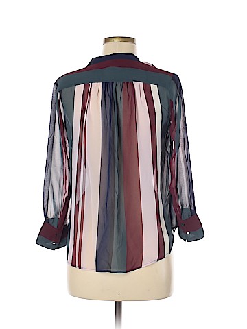 Ann Taylor Long Sleeve Button-Down Shirt (view 2)