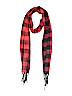 Unbranded Checkered-gingham Red Scarf One size - photo 1