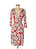 Diane von Furstenberg 100% Silk Pink Casual Dress Size 8 - photo 1
