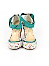 REPORT Teal Wedges Size 6 1/2 - photo 2