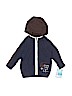 Carter's 100% Cotton Blue Zip Up Hoodie 9-12 MO / 12 MO - photo 1