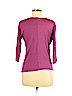 Banana Republic Purple 3/4 Sleeve Blouse Size S (petite) - photo 2
