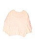Zara Lace Pink Pullover Sweater Size 11 - 12 - photo 2