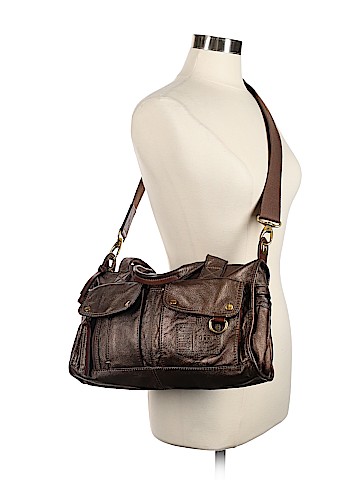 Fossil Leather Satchel (view 2)