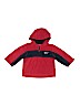 The Children's Place 100% Polyester Solid Red Pullover Hoodie 9-12 MO / 12 MO - photo 1