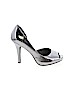Jessica Simpson Silver Heels Size 8 - photo 1