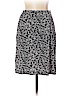 Diane von Furstenberg 100% Silk Black Silk Skirt Size 10 - photo 1