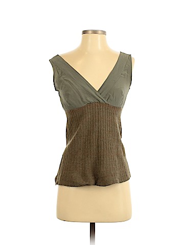 Dries Van Noten Sleeveless Silk Top (view 1)